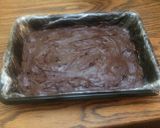 A picture of step 4 of Wendy's chocolate marshmallow fudge.
