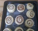 Foto langkah ke 8 dari resep Chinnamon Chocolate Roll Bread.