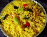 A picture of step 3 of Indori Poha.