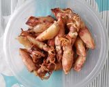 Foto langkah ke 2 dari resep Cumi Asin Sambal Hijau.