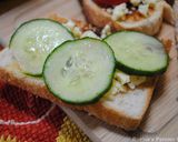 A picture of step 9 of Toasted bread with feta cheese and.......