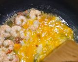 麻油菠菜蝦仁蛋炒飯的食譜步驟4照片
