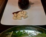 A picture of step 1 of Chinese Stir fried Ji Mao Cai or Chicken Feather Green (Saag).