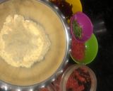 A picture of step 2 of Veggie Besan Roll.
