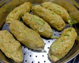 A picture of step 1 of Dudhi Muthiya.