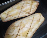 Foto del paso 2 de la receta: Berenjenas rellenas de arroz con bechamel