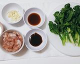 รูปขั้นตอนการทำที่ 1 ของ หมูผัดน้ำมันหอยคะน้าฮ่องกง