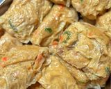 Foto langkah ke 5 dari resep Lumpia Kulit Tahu (Aneka Dimsum).