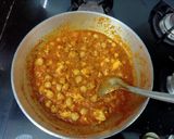 A picture of step 5 of Chole Paneer Sabzi.
