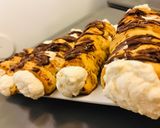 Hamis, töltött kürtőskalács recept fázis 6 fotója