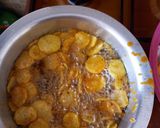 A picture of step 5 of Bhajia. (First trial).