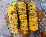 A picture of step 4 of Mexican Elote Corn on the Cob.