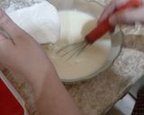 A picture of step 1 of Doodh dulari.