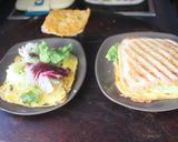 Foto del paso 14 de la receta: Tortillas cuadradas de gambas