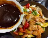 Foto langkah ke 4 dari resep Ayam Paprika Saos Hoisin.