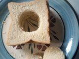 Egg in a nest sandwich