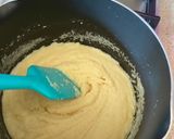 A picture of step 3 of Pistachio halwa.
