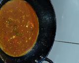 A picture of step 4 of Papad ki Sabzi.