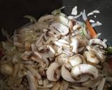 Mushroom pulao recipe step 2 photo