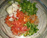 Foto del paso 1 de la receta: Ensalada de carne de soya tipo ceviche
