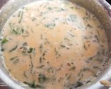 A picture of step 2 of Methi green onion cheela.