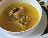 A picture of step 5 of Mutton soup.