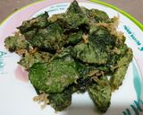 Foto langkah ke 4 dari resep Keripik renyah daun pegagan simple.