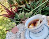 รูปขั้นตอนการทำที่ 2 ของ Hot/Iced Ginger Pandan Drink with brown sugarน้ำตาลทรายแดงในน้ำขิงใบเตย
