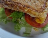 Foto del paso 3 de la receta: Sándwich de huevo, tomate y lechuga 🍅🥬