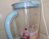 A picture of step 2 of Strawberry Banana Smoothie.