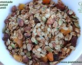 A picture of step 5 of Homemade Toasted Muesli.