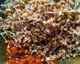 A picture of step 4 of Spicy Sprouted Moth Matki.