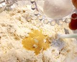 A picture of step 2 of Genoese Focaccia.