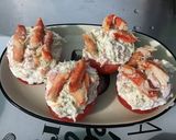 Une image de l'étape 9 de Tomates farcies au crabe, mayonnaise et aneth.