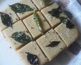 A picture of step 2 of Instant Dhokla.