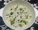 A picture of step 3 of Green Peas Jeera Rice.