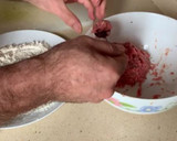 Foto del paso 1 de la receta: Risotto con tomates secos y albondiguitas