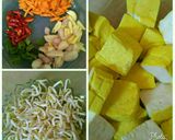 Foto langkah ke 1 dari resep Tumis tahu, wortel, tauge.