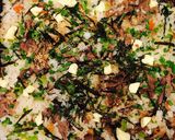 A picture of step 11 of Easy and Delicious Beef Mixed Sushi.