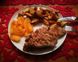 Rántott hús csirkemellből, sütőben, mandulával recept fázis 5 fotója