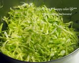 A picture of step 1 of Juicy Cabbage Menchi Katsu.