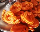 A picture of step 7 of Paneer gulab jalebi.