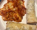 A picture of step 3 of Quick & Easy Frozen ravioli lasagna.