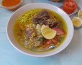 Foto langkah ke 5 dari resep Soto Iga Sapi Kuah Bening.