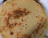 A picture of step 3 of Rava veg Mayonaisse sandwich.