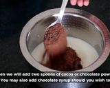 A picture of step 2 of How to make chocolate milkshake.