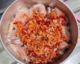 Foto langkah ke 3 dari resep Ayam Kukus Daun Jeruk.