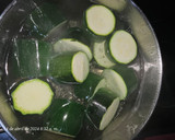 Foto del paso 1 de la receta: Calabacín relleno de atún