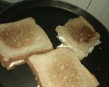 A picture of step 4 of Curd mix veg sandwich.