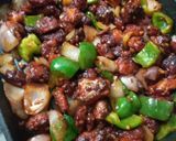A picture of step 3 of Indian Chilli chicken Healthy version.
